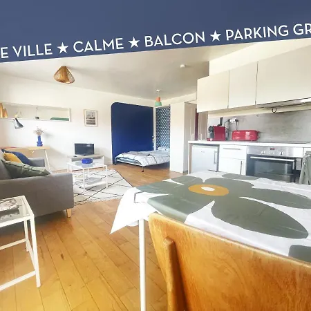 Appartement Le Balcon Rouge Noisy-le-Sec
